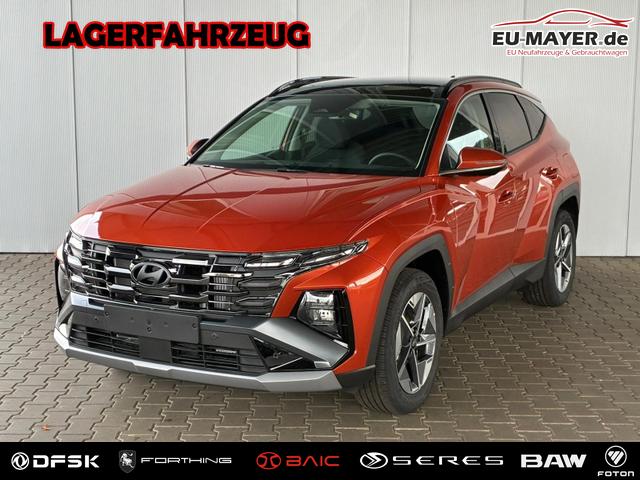 Hyundai TUCSON - E-Motion 1.6 T-GDI 2WD 48V DCT / Panoramadach ACC Sitz + Lenkradheizung LED Navi PDC V&H Kamera Alu 18"