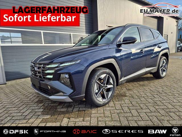 Hyundai TUCSON - Trend 1.6 T-GDI 150PS Automatik TZ 2026 Teil-Leder Sitzheizung v+h Lenkradheizung Klimaautomatik Navi Touchscreen DAB+ Apple CarPlay + Android Auto PDC R&uuml;ckf.-Kamera Voll-LED-Scheinw.
