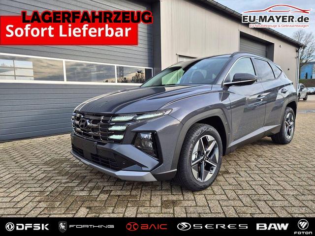 Hyundai TUCSON - Trend 1.6 T-GDI 150PS Automatik TZ 2026 Teil-Leder Sitzheizung v+h Lenkradheizung Klimaautomatik Navi Touchscreen DAB+ Apple CarPlay + Android Auto PDC R&uuml;ckf.-Kamera Voll-LED-Scheinw.