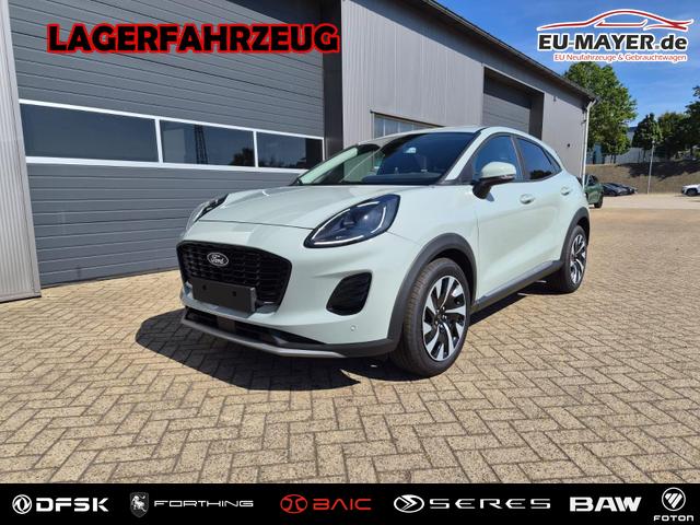 Ford Puma - Titanium 1.0 Hybrid 125PS Autom. Klimaautomatik Sitzheizung Lenkradheizung Frontscheibe beheizb. LED-Scheinwerfer SYNC4 Bluetooth Apple CarPlay Android Auto PDC v+h