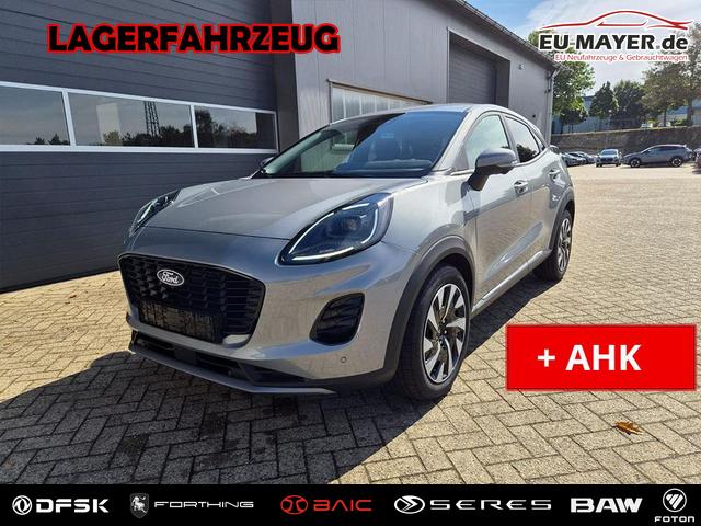 Ford Puma - Titanium 1.0 Hybrid 125PS Autom. abnehm. AHK ACC 4xKamera Klimaautomatik Sitzheizung Lenkradheizung Frontscheibe beheizb. LED-Scheinwerfer SYNC4 Bluetooth Apple CarPlay Android Auto PDC v+h