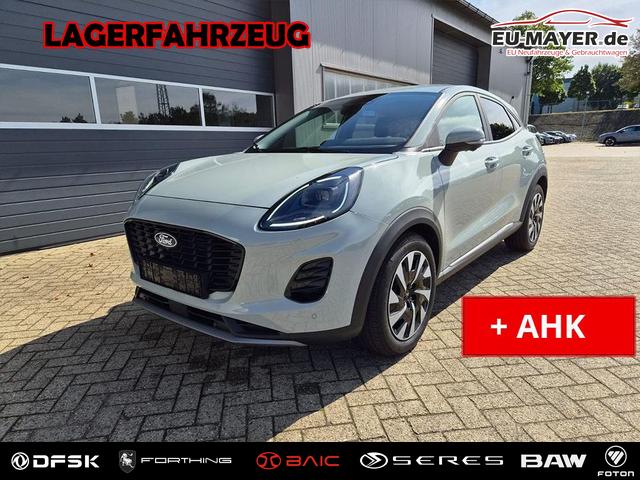 Ford Puma - Titanium 1.0 Hybrid 125PS Autom. abnehm. AHK ACC 4xKamera Klimaautomatik Sitzheizung Lenkradheizung Frontscheibe beheizb. LED-Scheinwerfer SYNC4 Bluetooth Apple CarPlay Android Auto PDC v+h