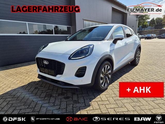 Ford Puma - Titanium 1.0 Hybrid 125PS Autom. abnehm. AHK ACC 4xKamera Klimaautomatik Sitzheizung Lenkradheizung Frontscheibe beheizb. LED-Scheinwerfer SYNC4 Bluetooth Apple CarPlay Android Auto PDC v+h