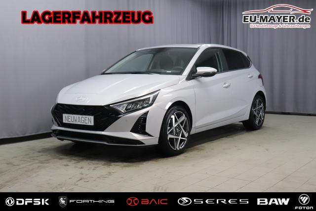 Hyundai i20 - Trend Line 1.0 T-GDi 74kW, 5-Jahre Herstellergarantie, Infotainment-Paket, Panorama Glas- Schiebedach, 8" Infotainmentsystem, AppleCarPlay&Android Auto, Radio DAB, R&uuml;ckfahrkamera, Tempomat, Spurhalteassistent, Nebelscheinwerfer, 17" Leichtmetallfelgen, uvm.