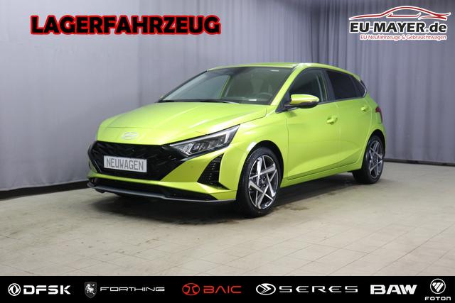 Hyundai i20 - Trend Line 1.0 T-GDi 74kW, 5-Jahre Herstellergarantie, Infotainment-Paket, Winter-Paket, 8" Infotainmentsystem, AppleCarPlay&Android Auto, Radio DAB, R&uuml;ckfahrkamera, Tempomat, Spurhalteassistent, Nebelscheinwerfer, 17" Leichtmetallfelgen, uvm.