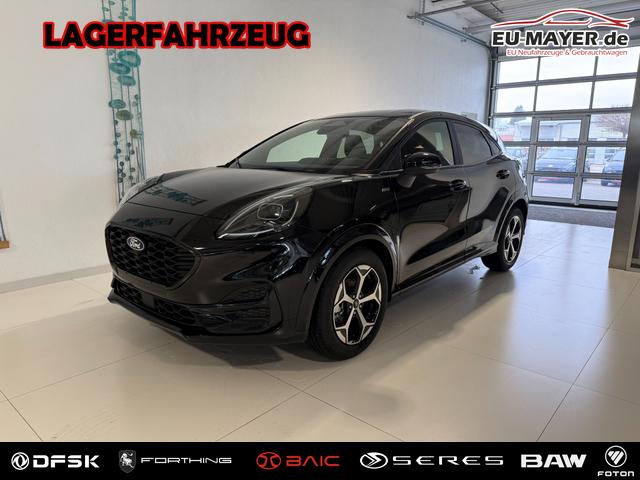 Ford Puma - ST-Line 1,0 l EcoBoost Hybrid 92 kW (125 PS) Winter-Paket, Komfort-Paket, Lenkradheizung, Sitzheizung, Klimaautomatik, Radio, DAB, Android Auto, Apple CarPlay, Bluetooth, Navigationssystem, Elektrische Heckklappe, 17 Zoll Leichtmetallfelgen, uvm.