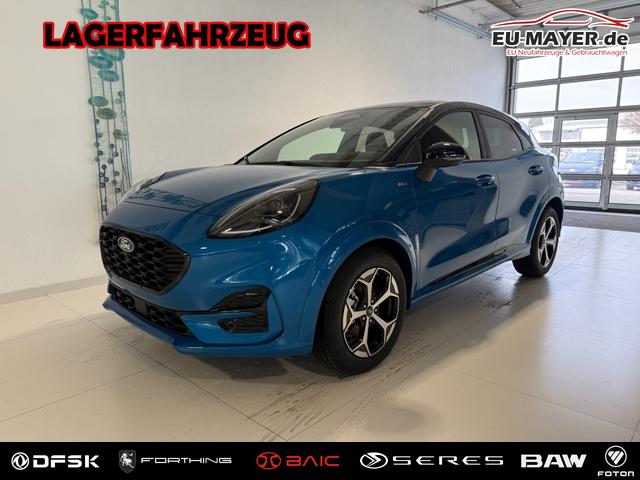 Ford Puma - ST-Line 1,0 l EcoBoost Hybrid 92 kW (125 PS) Winter-Paket, Komfort-Paket, Lenkradheizung, Sitzheizung, Klimaautomatik, Radio, DAB, Android Auto, Apple CarPlay, Bluetooth, Navigationssystem, Elektrische Heckklappe, 17 Zoll Leichtmetallfelgen, uvm.