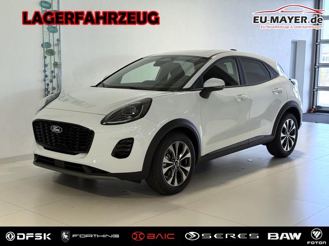 Ford Puma - Titanium 1.0 EcoBoost Hybrid 92 kW (125 PS) Lenkradheizung, Sitzheizung, DAB, Navigationssystem, Radio, Apple CarPlay, Android Auto, Einparkhilfe hinten, R&uuml;ckfahrkamera, Verkehrsschild-Erkennungssystem, 17"-LM-Felgen, uvm.