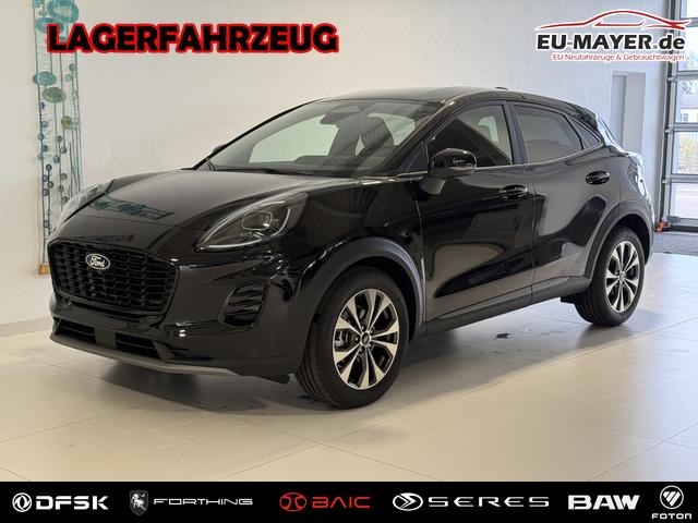 Ford Puma - Titanium 1.0 EcoBoost Hybrid 92 kW (125 PS) Lenkradheizung, Sitzheizung, DAB, Navigationssystem, Radio, Apple CarPlay, Android Auto, Einparkhilfe hinten, R&uuml;ckfahrkamera, Verkehrsschild-Erkennungssystem, 17"-LM-Felgen, uvm.