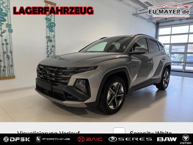 Hyundai TUCSON - GO 1.6 T-GDI 4WD DCT 132 kW (179 PS) 2-Zonen-Klimaautomatik, Sitzheizung, Lenkradheizung, Navigationssystem, DAB, Android Auto, Apple CarPlay, R&uuml;ckfahrkamera, Einparkhilfe vorne und hinten, 18 Zoll Leichtmetallfelgen, uvm.