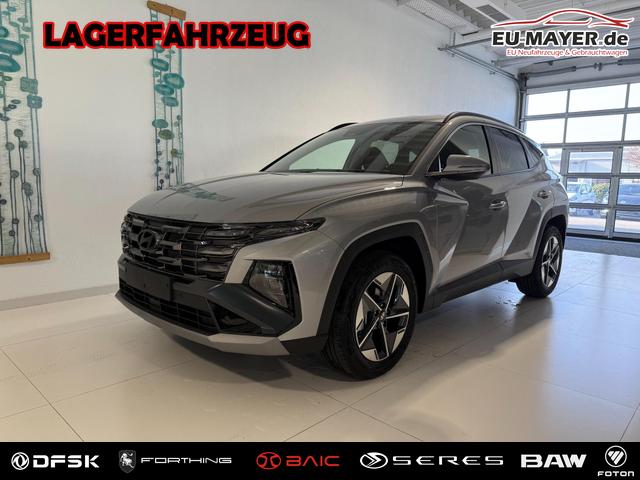 Hyundai TUCSON - GO 1.6 T-GDI 4WD DCT 132 kW (179 PS) 2-Zonen-Klimaautomatik, Sitzheizung, Lenkradheizung, Navigationssystem, DAB, Android Auto, Apple CarPlay, R&uuml;ckfahrkamera, Einparkhilfe vorne und hinten, 18 Zoll Leichtmetallfelgen, uvm.
