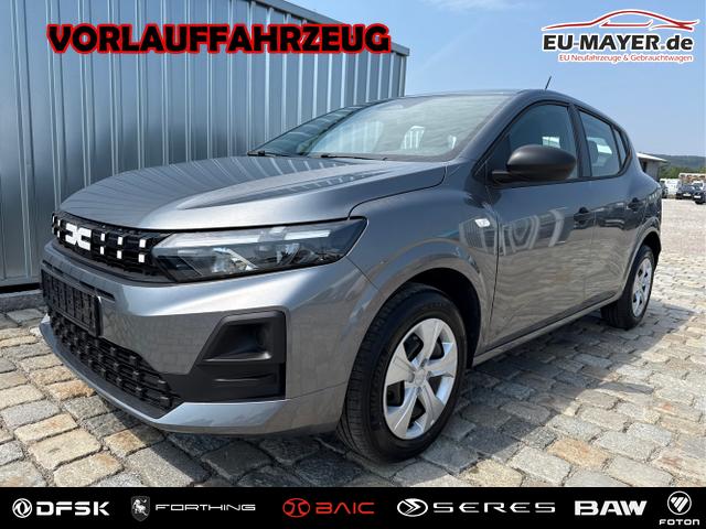 Dacia Sandero - Essential 1,0 100 TCe 74 kW/100 PS-6 Gang-MJ 2026-15&ldquo; Stahlfelgen-Garantie-PDC hinten-Lane Assist-LED-Tempomat-Klimaanlage-DAB-Bluetooth