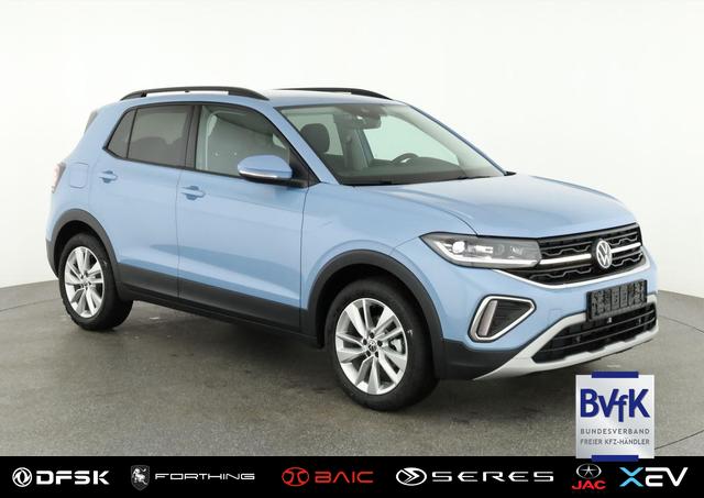Gebrauchtfahrzeug Volkswagen T-Cross - 1.0 TSI 85 kW Life DSG Life, IQ.Light, AHK, ACC, Kamera, 17-Zoll, Winterpaket