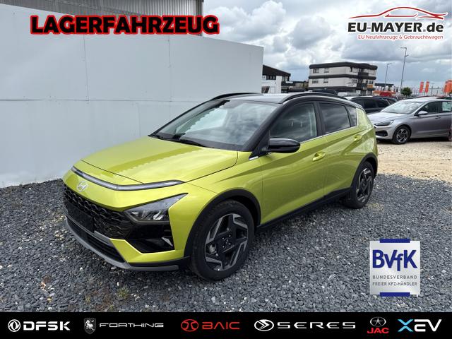 Lagerfahrzeug Hyundai BAYON - PREMIUM FL DCT ACC SmartSense PLUS NAVI SHZ RFK PDC KLIMAAUTOMATIK
