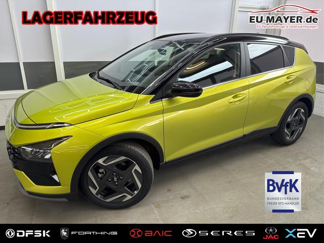 Lagerfahrzeug Hyundai BAYON - PREMIUM FL DCT ACC SmartSense PLUS NAVI SHZ RFK PDC KLIMAAUTOMATIK