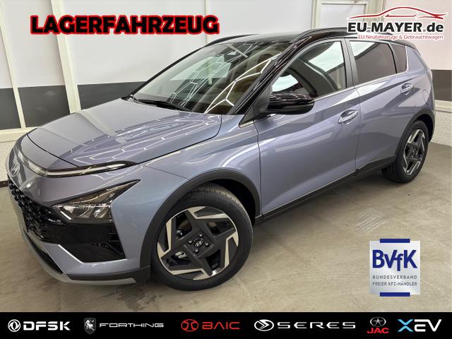 Lagerfahrzeug Hyundai BAYON - PREMIUM FL DCT ACC SmartSense PLUS NAVI SHZ RFK PDC KLIMAAUTOMATIK