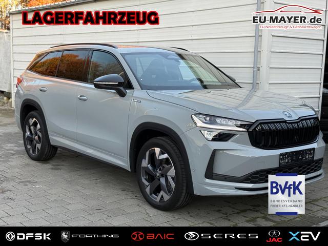 Lagerfahrzeug Skoda Kodiaq - Sportline 2.0 TSI DSG 4x4 Standheizung AHK NAVI SHZ Matrix 360&deg; IPA Keyless Canton