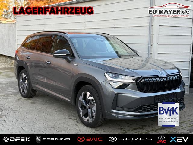 Lagerfahrzeug Skoda Kodiaq - Sportline 2.0 TSI DSG 4x4 7Sitzer Standheizung AHK NAVI SHZ Matrix 360&deg; IPA Keyless Canton