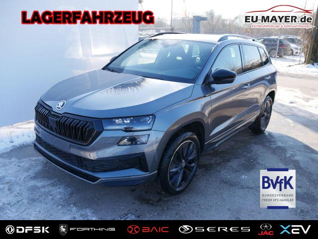 Lagerfahrzeug Skoda Karoq - Sportline 2.0 TSI 4x4 DSG DSG KESSY TEMPOMAT PDC-HINTEN SMARTLINK LED 