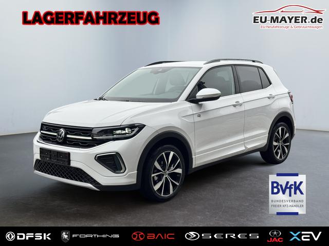 Lagerfahrzeug Volkswagen T-Cross - 1,0 TSI DSG R-Line IQ Light Matrix ACC 2 x Einparkhilfe Sitzheizung Kamera18 Zoll 5J Garantie