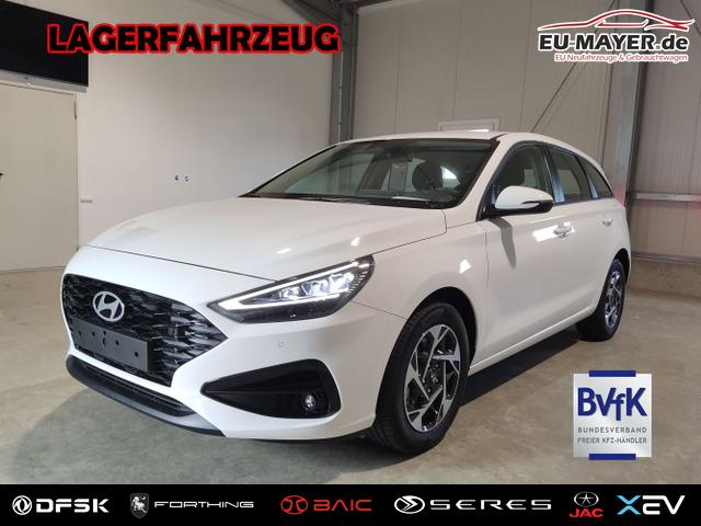 Lagerfahrzeug Hyundai i30 Kombi - Comfort Plus Edition 1,5 T-GDI MHEV 48 V 140 PS 7-DCT Navi-AppleCarPlay-AndroidAuto-R&uuml;ckfahrkamera-PDC-DAB-16''Alu-Sofort