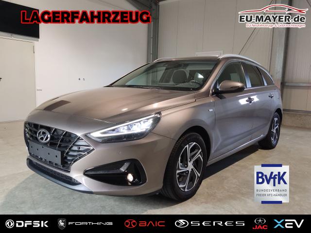 Lagerfahrzeug Hyundai i30 Kombi - Smart Plus Edition 1.5 T-GDI 160 PS DCT Navi-AppleCarPlay-AndroidAuto-Winterpaket-LED-R&uuml;ckfahrkamera-2xPDC-Klimaautomatik-16''Alu-sofort