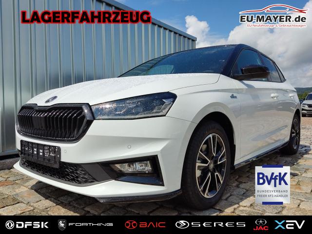 Lagerfahrzeug Skoda Fabia - Monte Carlo 1.0 TSI 116 PS 6 Gang-Smartlink-DAB-Bluetooth-Klimaautomatik-2xPDC-Kamera-SHZ-LED-Tempomat-16''Alu-Sofort