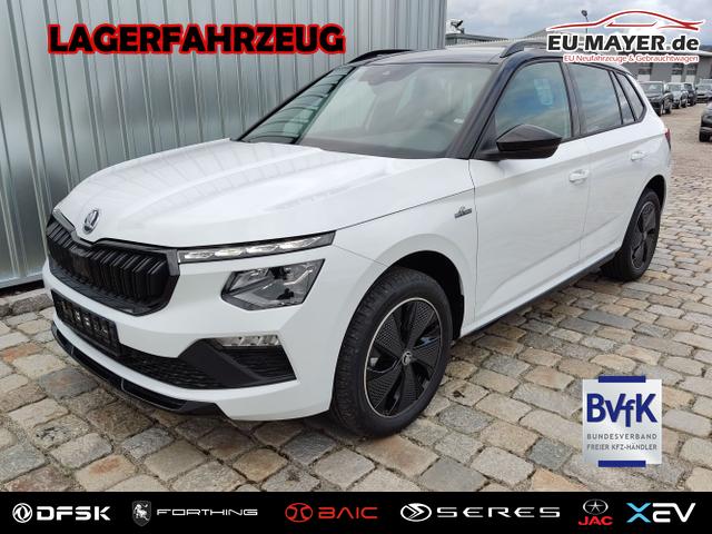 Lagerfahrzeug Skoda Kamiq - Monte Carlo 1.5 TSI 150 PS DSG Panoramadach-Anh&auml;ngerkupplung-Matrix-Kessy-Sofort