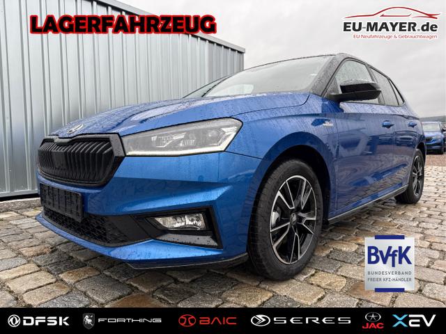 Lagerfahrzeug Skoda Fabia - Monte Carlo 1.0 TSI 116 PS DSG -Smartlink-DAB-Bluetooth-Klimaautomatik-2xPDC-Kamera-SHZ-LED-Tempomat-16''Alu-Sofort