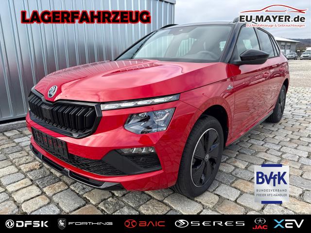 Lagerfahrzeug Skoda Kamiq - Monte Carlo 1.5 TSI 150 PS DSG Panoramadach-Anh&auml;ngerkupplung-Matrix-Kessy-Sofort
