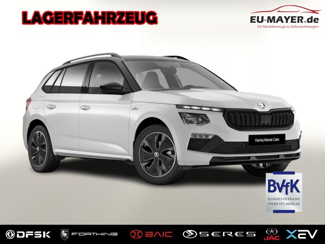 Lagerfahrzeug Skoda Kamiq - Monte Carlo DSG MonteC Pano Matrix Kam SHZ Kessy SunS