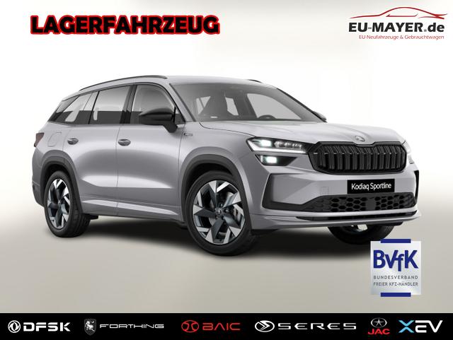 Lagerfahrzeug Skoda Kodiaq - Sportline Sportl AHK Matrix Nav Kessy ACC SunS SHZ
