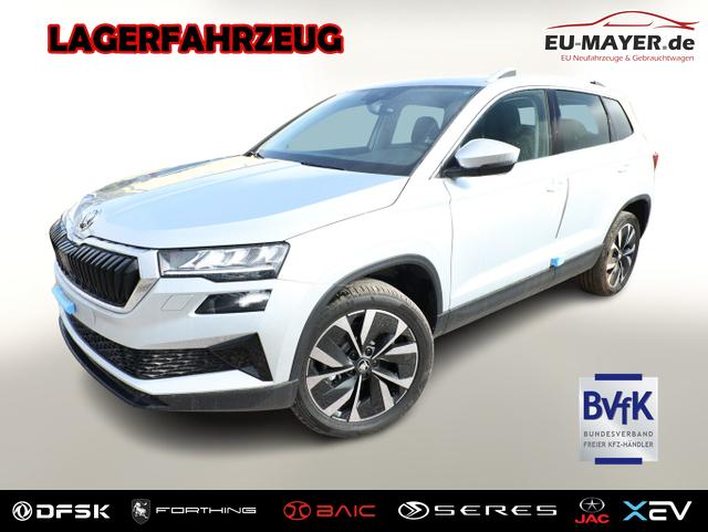 Lagerfahrzeug Skoda Karoq - Selection DSG Pano AHK NavC SideA Leder ACC Kessy