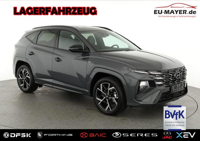 Lagerfahrzeug Hyundai TUCSON - N Line Mild-Hybrid 2WD 1.6 T-GDI DCT N-LINE, Facelift, Navi, 19-Zoll, Teilleder