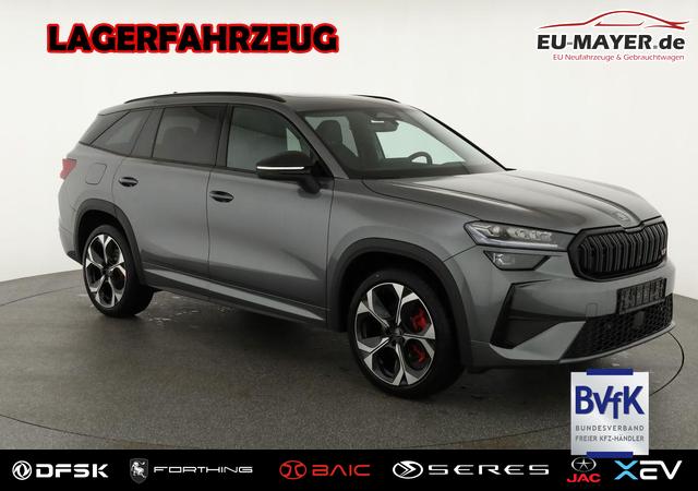 Lagerfahrzeug Skoda Kodiaq - 2.0 TSI 195 kW 4x4 RS DSG 4x4, 7-Sitzer, Pano, AHK, Canton, HuD, 5-J Garantie
