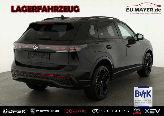 Lagerfahrzeug Volkswagen Tiguan - 2.0 TSI 195 kW 4Motion R-Line DSG 4M Black, AHK, IQ.Light, AreaView, 20-Zoll, Navi
