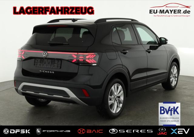 Lagerfahrzeug Volkswagen T-Cross - 1.0 TSI 85 kW Life DSG Life, IQ.Light, AHK, ACC, Kamera, 17-Zoll, Winterpaket