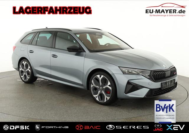 Lagerfahrzeug Skoda Octavia Combi - RS 2.0 TSI DSG, Sonderlackierung, AHK, 19 Zoll, Canton, el. Klappe, Navi, Matrix, sofort