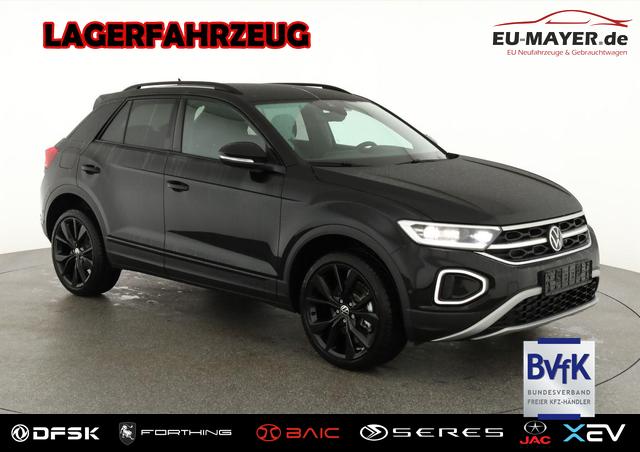 Lagerfahrzeug Volkswagen T-Roc - Style 1.5 TSI DSG Black Style, AHK, IQ.Light, 19-Zoll, easyOpen, Navi