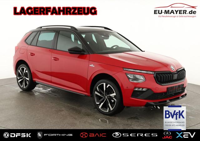 Lagerfahrzeug Skoda Kamiq - Monte Carlo 1.0 TSI DSG Carlo, Matrix, AHK, 18-Zoll, Pano, Navi, el.Klappe, 5 J.-Garantie