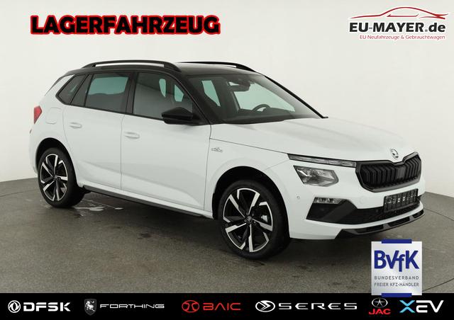 Lagerfahrzeug Skoda Kamiq - Monte Carlo 1.5 TSI Carlo, Matrix, AHK, 18-Zoll, Pano, Navi, el. Klappe, 5 J.-Garantie