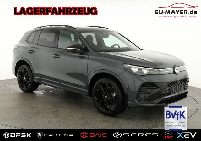 Lagerfahrzeug Volkswagen Tiguan - 2.0 TSI 195 kW 4Motion R-Line DSG 4M Black, Pano, AHK, IQ.Light, AreaView, 20-Zoll, Navi
