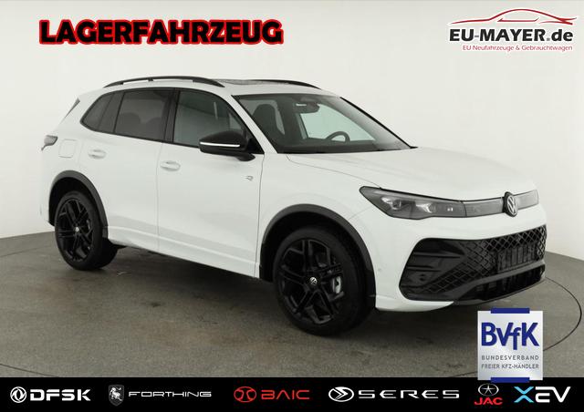 Lagerfahrzeug Volkswagen Tiguan - 2.0 TSI 195 kW 4Motion R-Line DSG 4M Black Style, Pano, 20-Zoll, IQ.Light, AHK, Navi, Side, AreaView, Winter, sofort