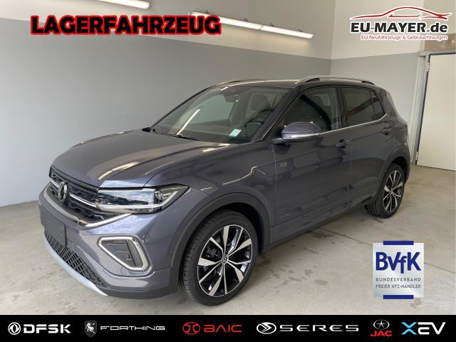 Lagerfahrzeug Volkswagen T-Cross - R-Line 115PS DSG IQ.Light Navi AHK Climatronic GV5 Sitzheiz SideAssist Keyless