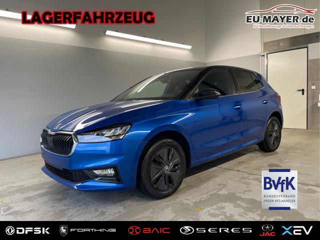 Lagerfahrzeug Skoda Fabia - Selection 115PS DSG GV4 AHK Dynamic Cam Kessy Alu16 Sitzheiz Climatronic PDCvohi