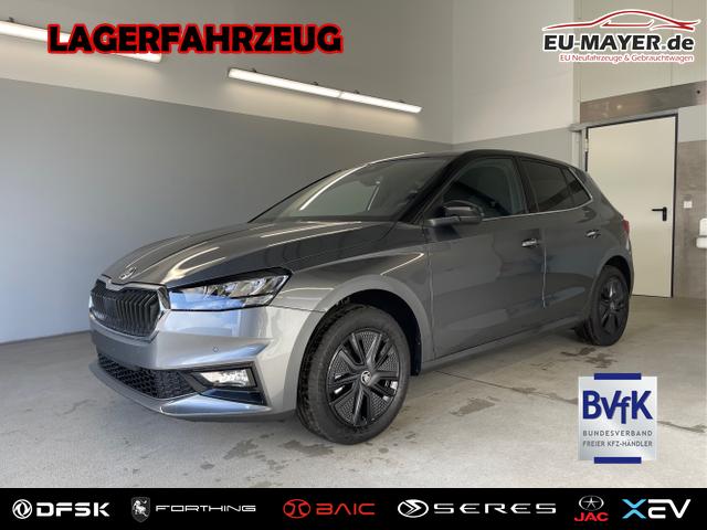 Lagerfahrzeug Skoda Fabia - Selection 115PS DSG GV4 AHK Dynamic Cam Kessy Alu16 Sitzheiz Climatronic PDCvohi
