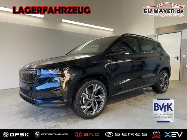 Lagerfahrzeug Skoda Karoq - Sportline TSI 4x4 360&deg; 19 Zoll Navi AHK 360&deg; ACC Frontscheibe beheizbar Travel Assist