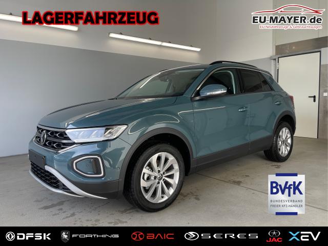Lagerfahrzeug Volkswagen T-Roc - LIFE 150PS AHK Keyless Kamera ACC Sitzheiz Climatronic Alu17