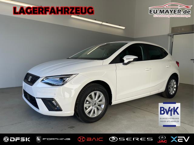 Lagerfahrzeug Seat Ibiza - Style 80PS Kessy Kamera Climatronic PDC Sitzheizung App-Connect