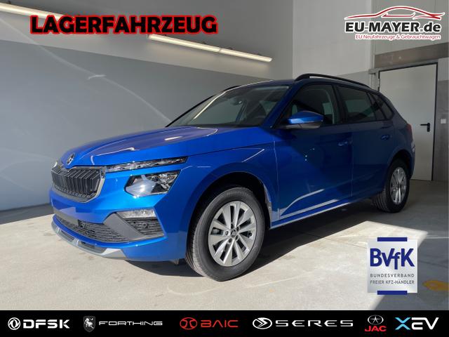 Lagerfahrzeug Skoda Kamiq - Selection 115PS DSG Matrix AHK Kamera PDC vor hi Kessy Sitzheizung GVL